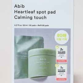 Aviv Houttuynia cordata Spot Pad Calming Touch 80 sheets + 80 sheets x 2SET (AD) / 아비브 어성초 스팟 패드 카밍터치 80매+80매 x2SET (AD)