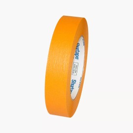 Shurtape Colored Masking Tape (CP-631): 1 in. x 60 yds. (Orange)