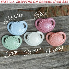 Honeybug 5 pack Honeybug Vintage MICRO preemie Magnetic Pacifier reborn doll Bitty Baby