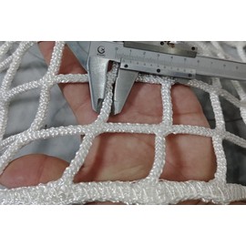 Bunk Bed Safety Net for Top Bunk, White Anti-Fall Netting, Knotless Fence Net for Balcony Banister Guard, Kids Playground Railing Protective(Size:1M×2M(3.3FT×6.5FT),Color:White)