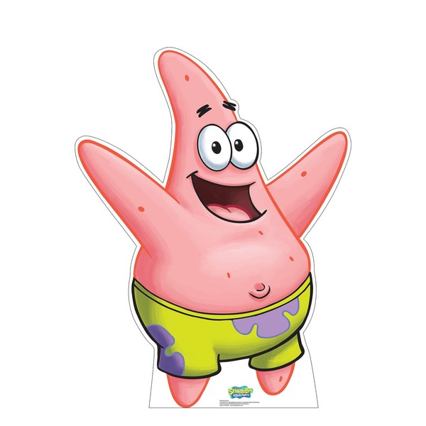 Cardboard People Patrick Star Life Size Cardboard Cutout Standup -