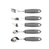 5pcs Bendable Adaptive Utensils Weighted Easy Grip Stainless Steel Special