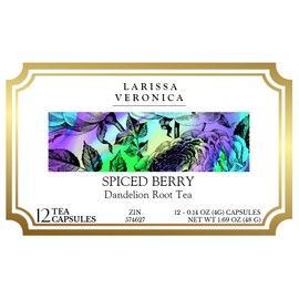 Spiced Berry Dandelion Root Tea (Single Serve K-Cup Pods) (12 pods, ZIN: 574627) - 2 Pack