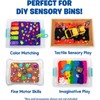 Pluffle for Sensory Bins with 8 Colors, Set 8, Ages