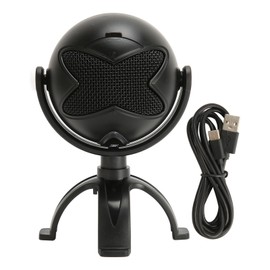 USB Condenser Microphone Professional Plug and Play Cardioid Pointing Noise Cancelling PC Capacitor Microphone