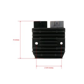 The ROP Shop Voltage Regulator Rectifier for Sea-Doo 2008-2012 180 Challenger SE 215 Boats