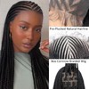 DOSAY Full Lace Cornrow Braided Wigs for Black Women Knotless