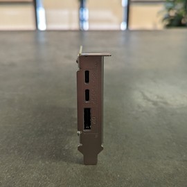 Universal Original 2GT22 02GT22 FOR Dell PCIe Card I/O 2x USB3.1 TYPE-C 1x Display Port DP