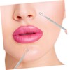 IWOWHERO Stainless Steel Pimple Squeeze Ring Set 7pcs Comedone Extractors