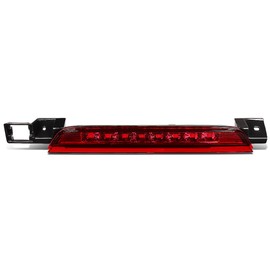 DNA MOTORING 3BL-GMCEQ13-LED-RD Red Lens LED High Mount 3rd Third Brake Light [Compatible with 10-17 Equinox / 10-17 Terrain]