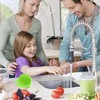 Embudos para uso en cocina, embudo de cocina plegable de
