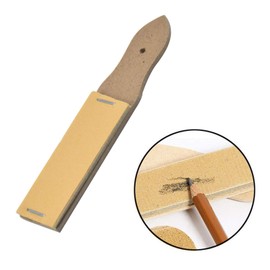 Chstarina Set of 6 Sketching Pencil Sandpaper Set, Painting Pencil Polishing Pen Tip Sandpaper Sandpaper Sharpener Sandpaper Sharpener Sanding Pads for Student Sketch Drawing