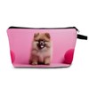 MoCaliduccious Pomeranian Makeup Bag for Women Travel Cosmetic Organizer Bag