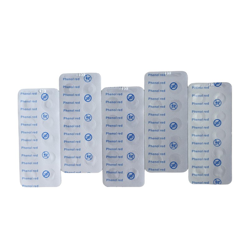 SBINTUOR Phenol Red pH Test Tablets for Swimming Pools, Spa