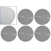 5 x Hook and Loop 225mm Mesh Sanding Discs 240