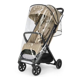 Inglesina Quid³ Stroller Raincover, Clear – Tailored for Quid³ Stroller – Simple Installation, Shields from Rain, Wind, and Bugs – BPA-Free, All-Weather Protection for Chilly, Windy & Wet Conditions