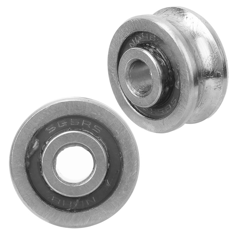 10 Pcs U Groove Bearing SG15 Track Guide Bearing 5