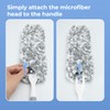 Lint Free Microfiber Duster with an Extra Washable and Reusable