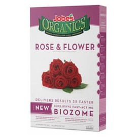 Jobes 09426 4 Lb Organic Rose & Flower Granular Fertilizer 3-5-3
