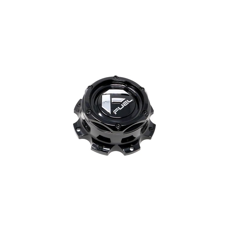 Fuel 2PC FUEL GLOSS BLACK CAP (8X180) - 1004-10GB