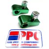 Performance Plumbing Components 3/16" I.D. Billet Alum Show Polished Green
