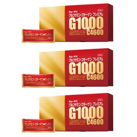 キューサイ グルコサミン・コラーゲン プレミアム３箱まとめ買い（１箱60包入約30日分）