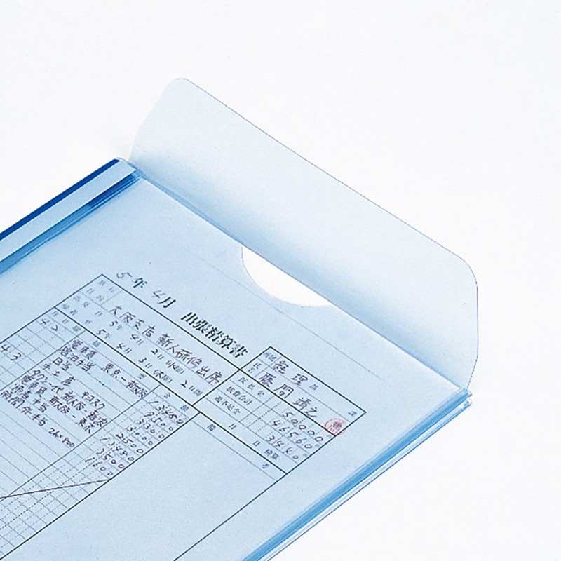 キングジム ホルダー Mホルダー縦型 5枚入り 乳白 733ニユ-5