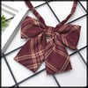 White Fang NC037 Women's School Ribbon, Uniform, Bowtie, Students, Formal,