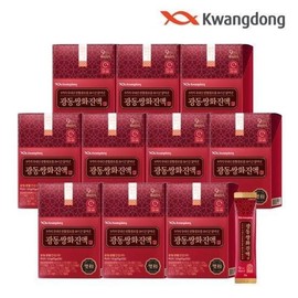 10 boxes of Guangdong Ssanghwa Jinyeok (25g, 20 packets, 10 boxes) Total 200 packets / 광동 쌍화진액 10박스(25g20포10박스) 총 200포