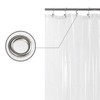 Barossa Design Small Shower Curtain for Shower Stall Size 36