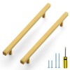Ravinte 30 Pack Gold Cabinet Handles 7-1/2 Inch Brushed Brass