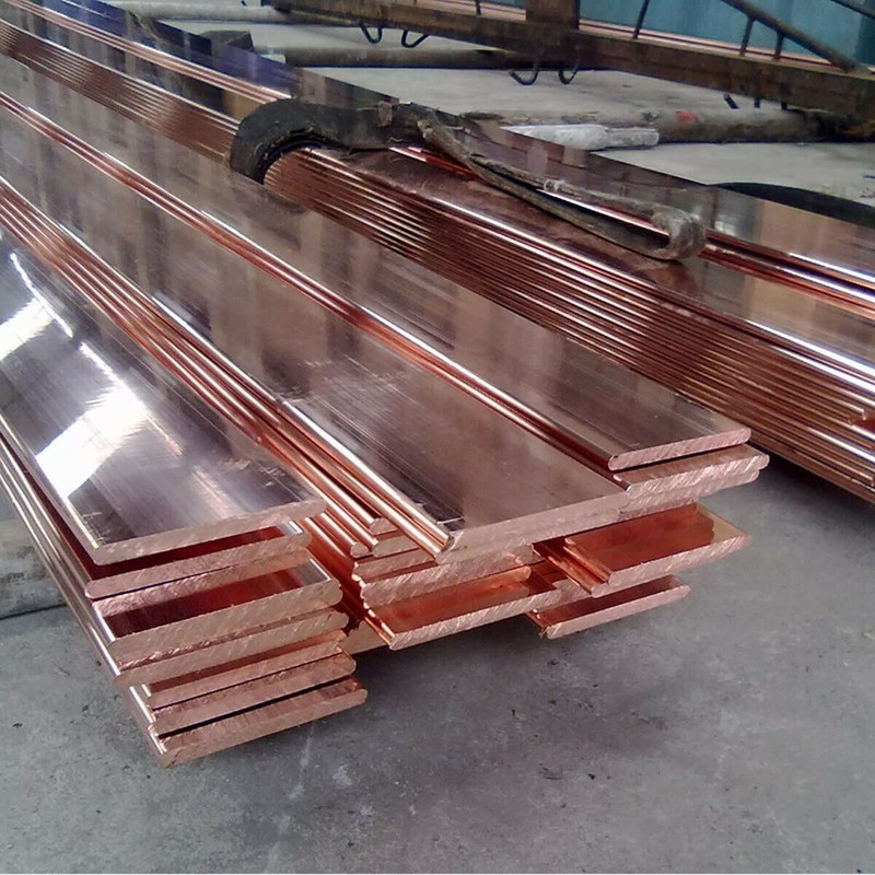 AcbbMNS 5pcs Copper Sheets 100mm x 20mm x 2mm Pure