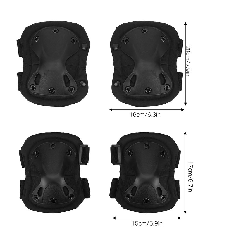Outdoor Sports Elbow and Knee Protective Pads Cycling Safety Elbow