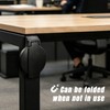 LITTLEMOLE Foldable Magnetic Cup Holder, Adjustable Folding Drink Holders for