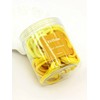 (Yellow) Pack of 50 Hair Bobbles for Women, Men or