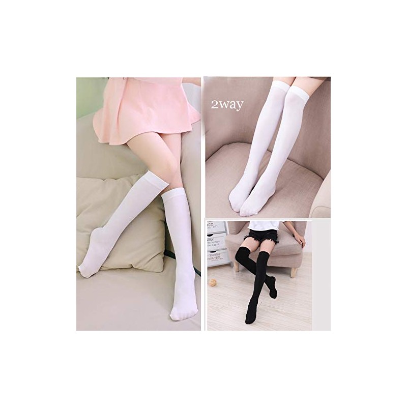 eipatu Women's Socks, Lace, Beautiful Legs, High Socks, Over-the-Knee Socks,