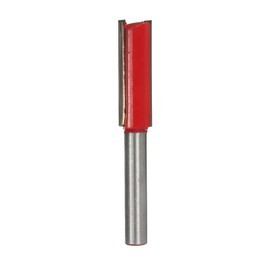 1/2 Inch Shank Dual Flute Cutter Straight Bit Router Bits Rotary Tool for Woodworking Blade 3/8 Inch