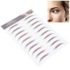 6D Eyebrow Tattoo Sticker, Professional Waterproof Eyebrow Transfer Sticker, Eyebrow