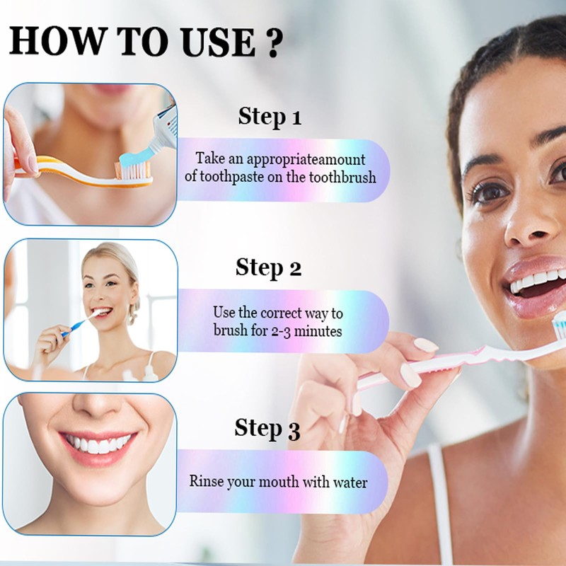 Pack of 2 Radiant Whitening Toothpaste, Nicotinamide Whitening Toothpaste, Toothpaste