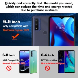 YHX-US Charging Port Replacement for Motorola G Pure 2021 USB Dock Connector Flex Cable Replacement for Motorola G Pure XT-2163-4 XT2163-4 with Tools