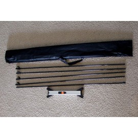 2 Sets Adjustable Tripod X Banner Stand Trade Show Display, W24"~29" x H61"~68"