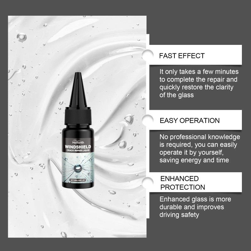 Unbranded Automotive Glass Repair Kit Fluid Fix Car Windshield Resin