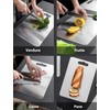 304 Stainless Steel Chopping Board, BPA Free, Antibacterial and Sustainable,