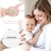Sosation 30 Pcs Reusable Breast Pads Nursing Covers with Wet