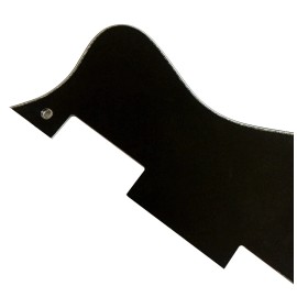No Brand Pickguard For Epiphone Dot Style Scratch Plate Guitar  3-Ply-BLACK