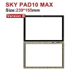 For Sky Devices 10.1" Digitizer Touch Screen Glass Panel For