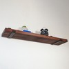 CONSDAN Floating Shelves, USA Grown Hardwood, Wall Shelves for Bedroom,