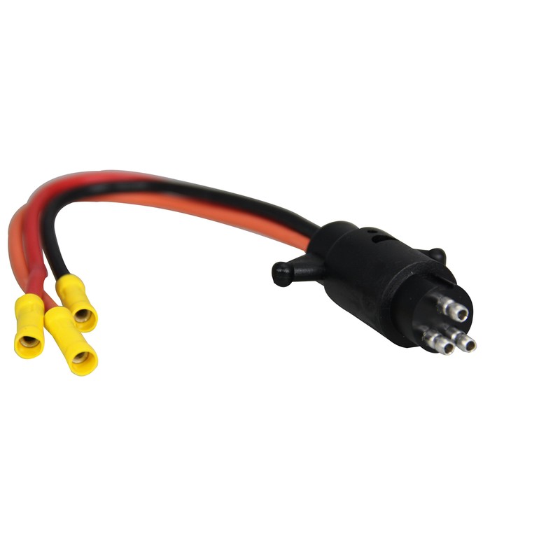 Pactrade Marine Boat Trolling Motor Plug & Socket Set 12-24V