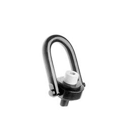 HHIP 8004-6008 Inch Standard U-Bar Safety Swivel Hoist Ring, Alloy Steel, 2,500 lb. Load Capacity, 1/2-13 Thread Size