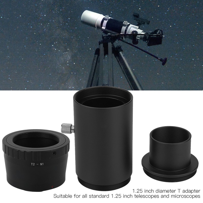 1.25 Inch Fixed Photography Astronomical Telescope Extension Tube Adapter Ring